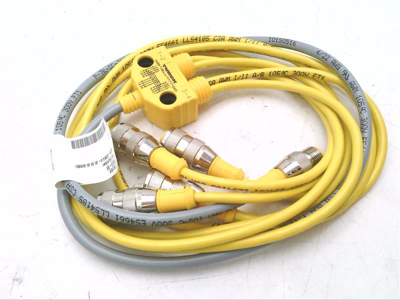TURCK V4RS-.6/RK4.4-.6/6/.6/.6/S651