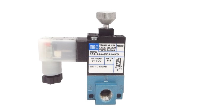 MAC VALVES INC 35A-AAA-DDAJ-4KD