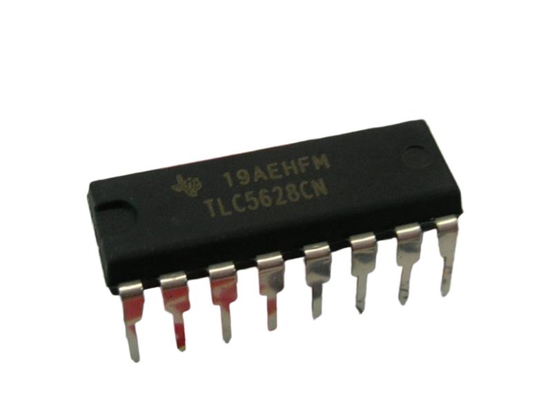 TLC5628CN by TEXAS INSTRUMENTS SEMI