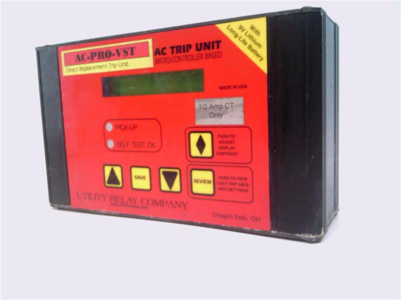 UTILITY RELAY COMPANY AC-PRO-VST