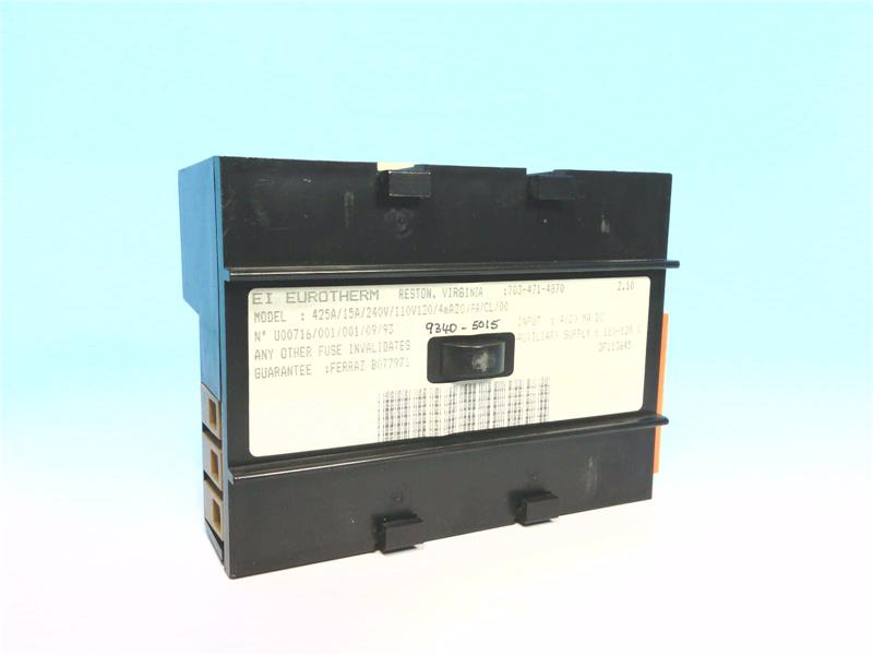 INVENSYS 425A/15A/240V/110V120/4MA20/PA/CL/00