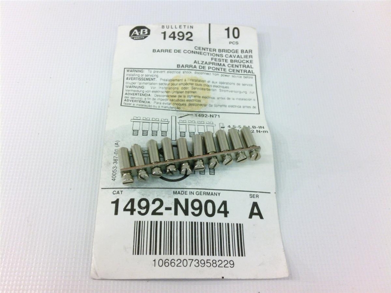 ALLEN BRADLEY 1492-N904-EACH