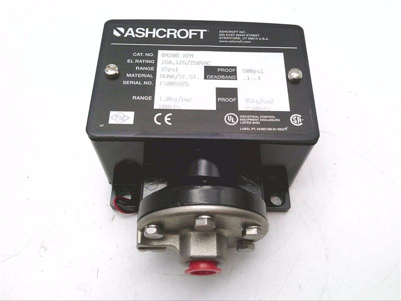ASHCROFT B420B-XFM-15PSI