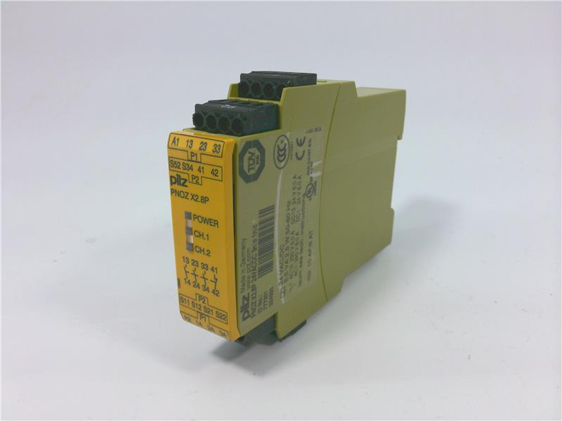 PILZ PNOZ X2.8P 24VAC/DC