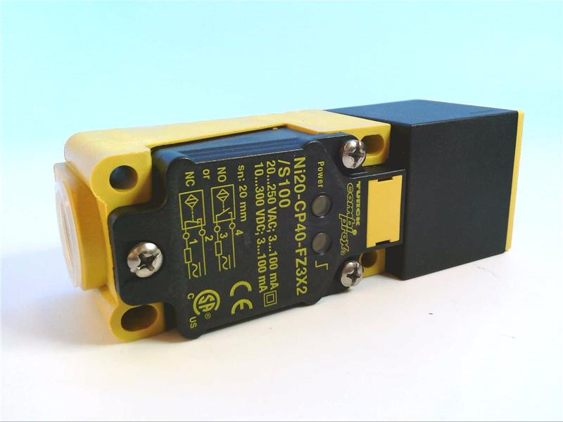 NI20-CP40-FZ3X2/S100-S10 by TURCK