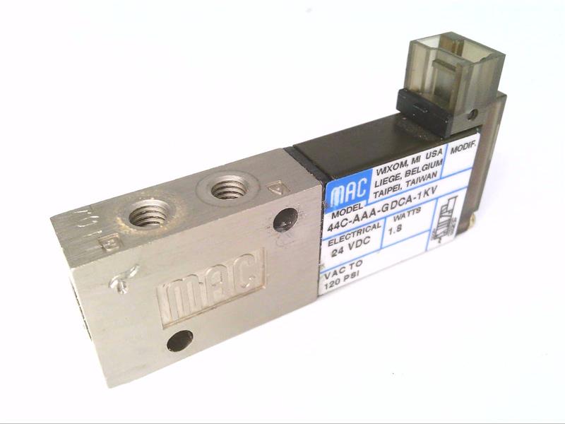 MAC VALVES INC 44C-AAA-GDC0-1KV