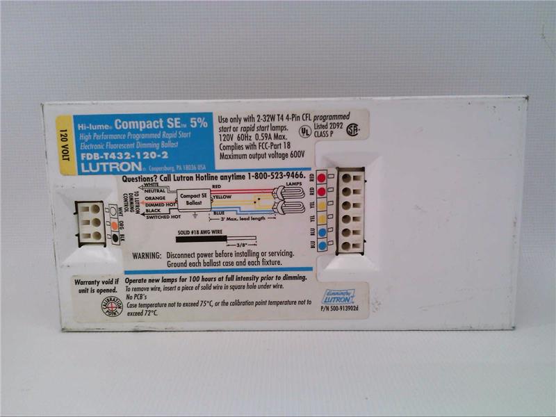 LUTRON FDB-T432-120-2