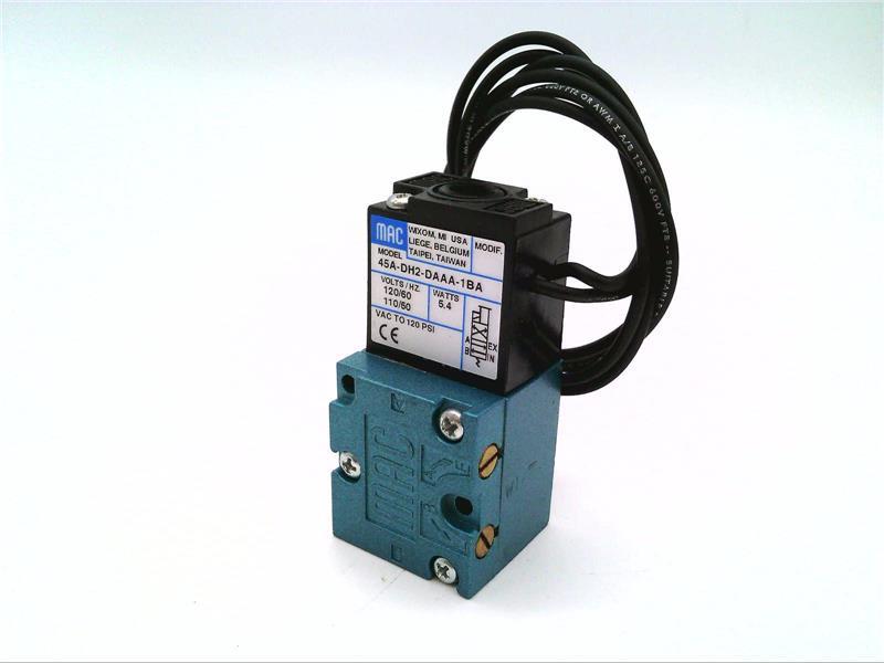 MAC VALVES INC 45A-DH2-DFBA-1BA