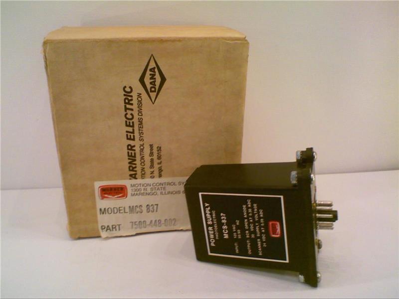 ALTRA INDUSTRIAL MOTION MCS-837