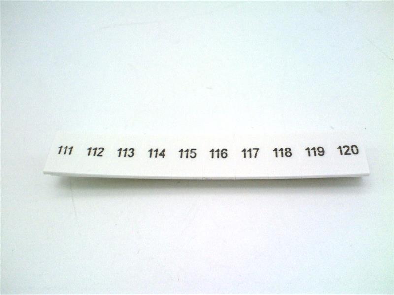 PHOENIX CONTACT ZB 6 LGS:FORTL.ZAHLEN 111-120