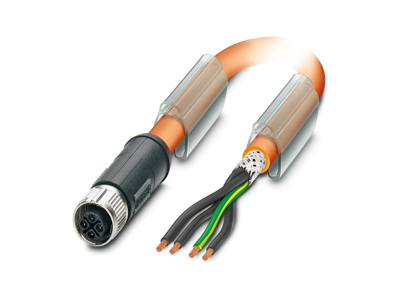 PHOENIX CONTACT SAC-4P- 3,0-PUR/M12FSS PE SH