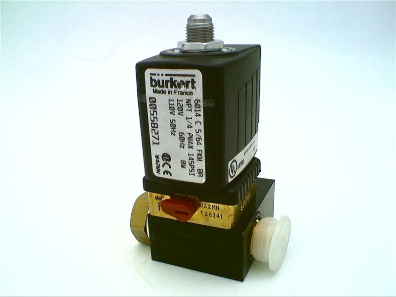 BURKERT 6014-C-5/64-FKM-BR