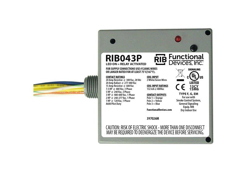RIB043P by FUNCTIONAL DEVICES