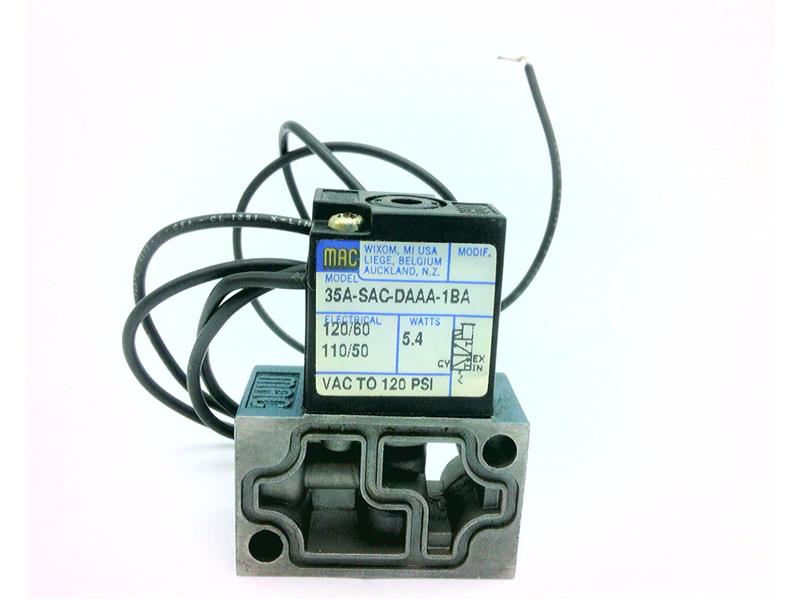 MAC VALVES INC 35A-SAC-DAAA-1BA