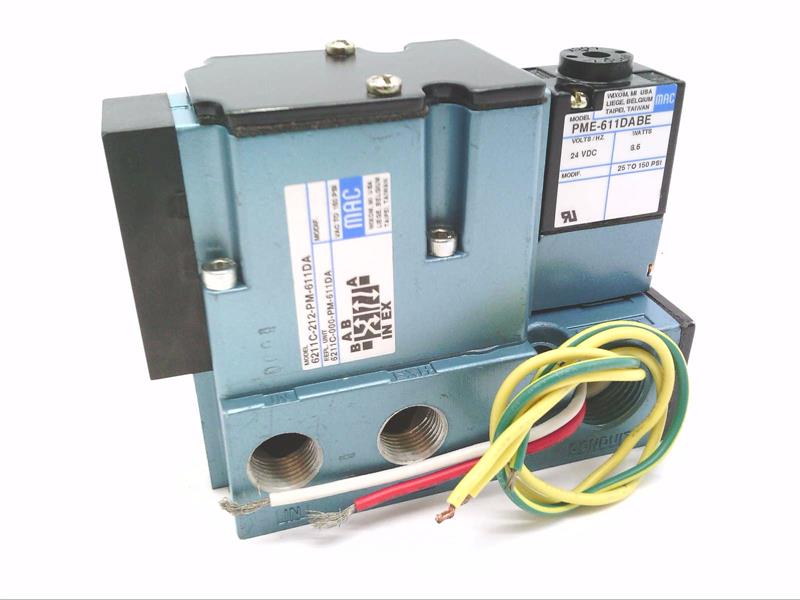 MAC VALVES INC 6211C-212-PM-611DA