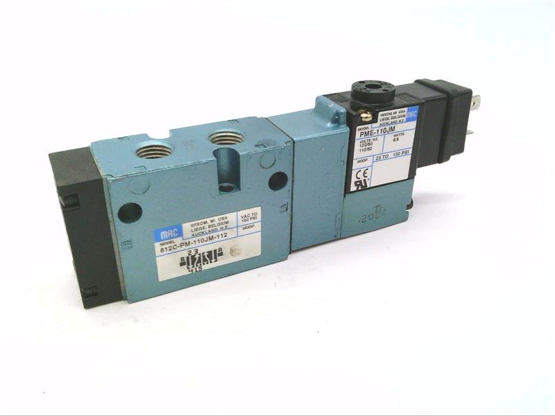 MAC VALVES INC 812C-PM-110JM-112