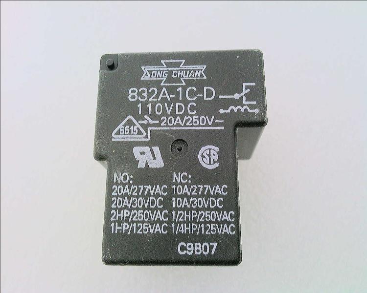 SONG CHUAN 832A-1C-D-110VDC