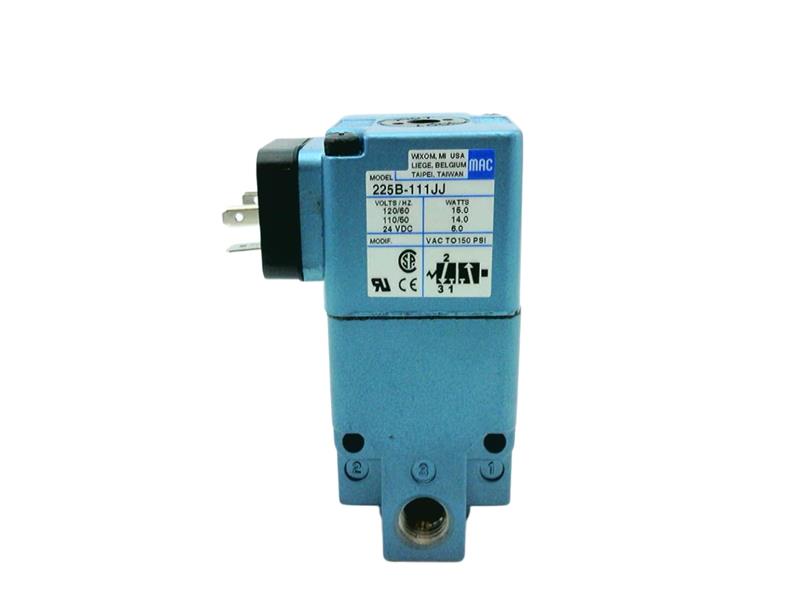 MAC VALVES INC 225B-111JJ