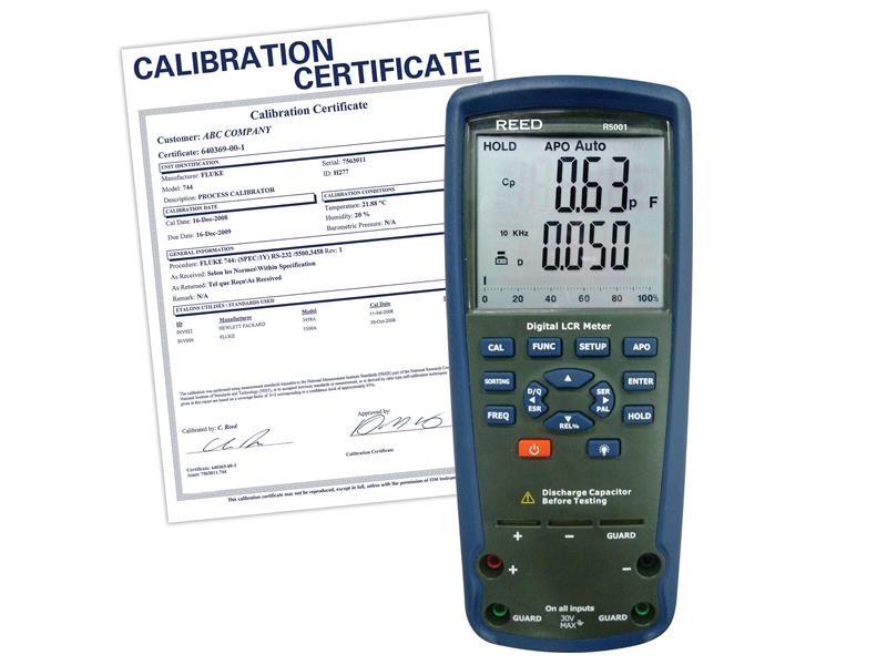 REED INSTRUMENTS R5001-NIST