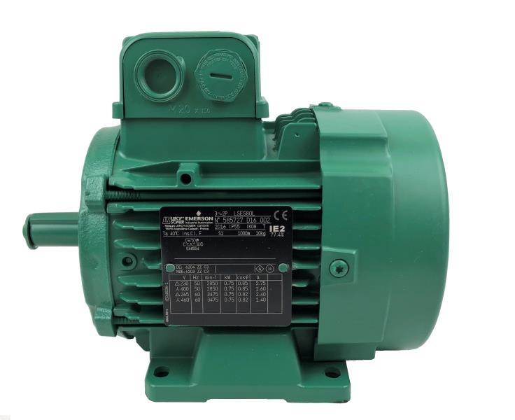 NIDEC CORP 4P-LSES90LU-1.5-IEC3-IMB3-230/400V5HZ-UG-1-9.85