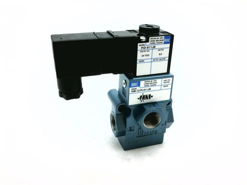 MAC VALVES INC 55B-12-PI-611JB