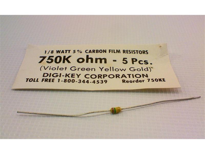 YAGEO CFR-12JB-52-750K