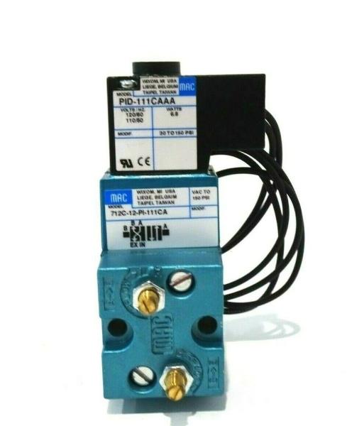 MAC VALVES INC 712C-12-PL-11CA