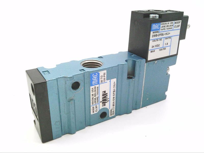 MAC VALVES INC 52A-11-B0A-DM-DFBJ-1KJ