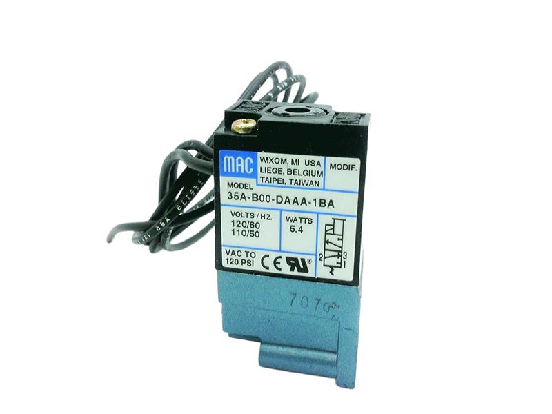 MAC VALVES INC 35A-B00-DAAA-1BA
