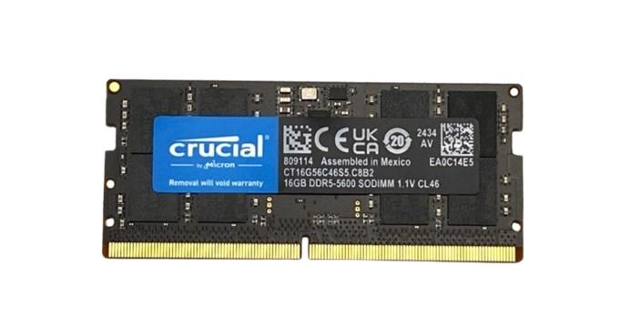 MICRON TECHNOLOGY INC CT16G56C46S5