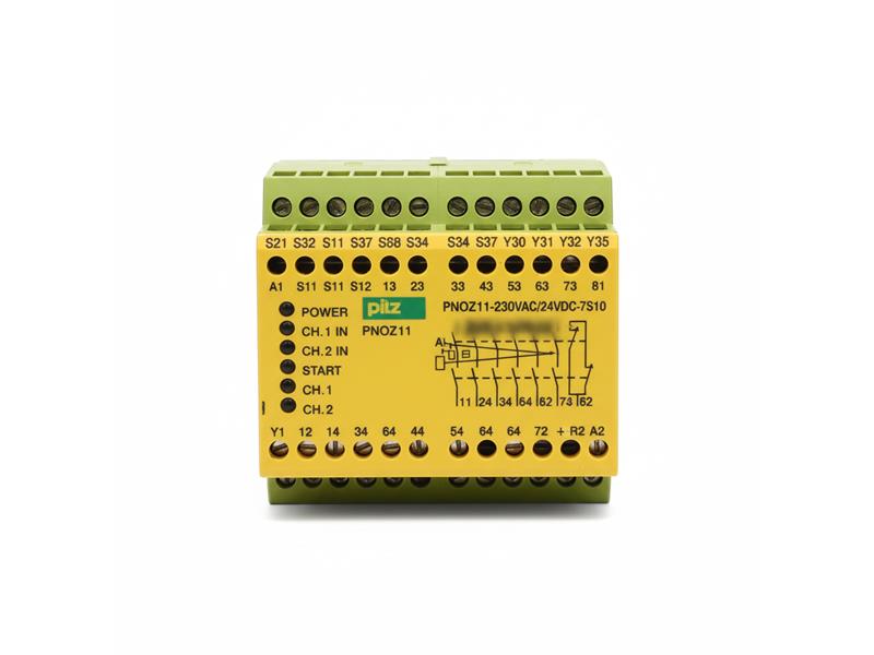 PILZ PNOZ11-230VAC/24VDC-7S10