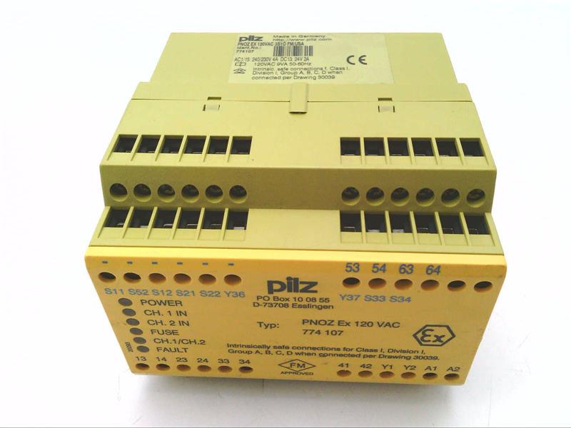 PILZ PN0Z-EX-120VAC-3S10-FM/USA