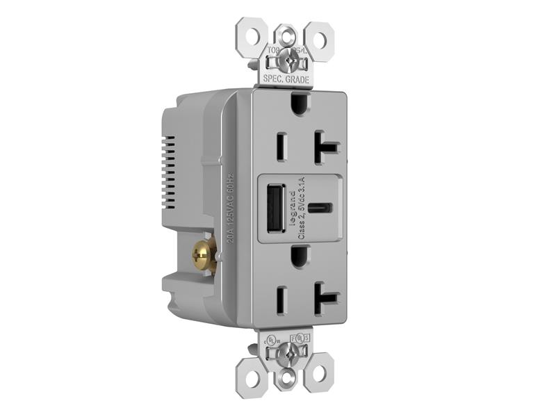 LEGRAND TR20USBACGRY