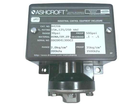 ASHCROFT B420B-30PSI