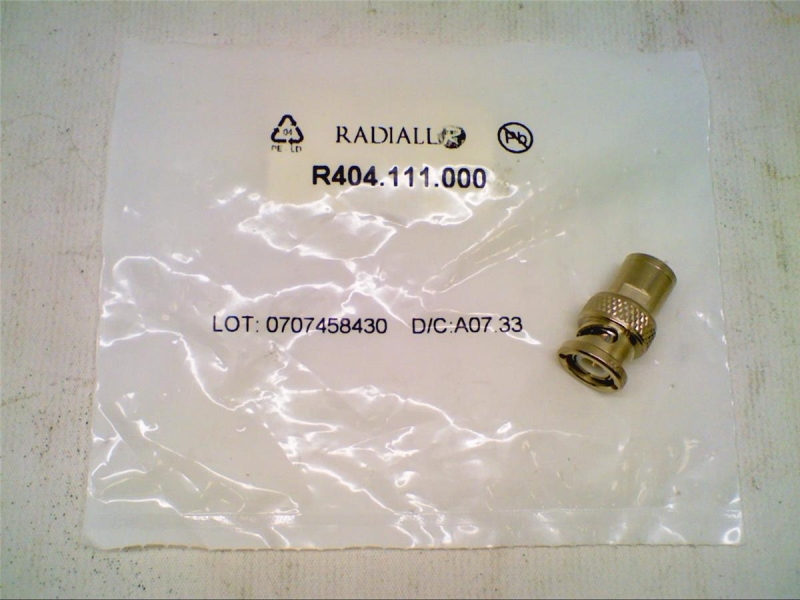 RADIALL INTERCONNECT COMPONENT R404.111.000