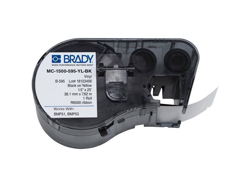 BRADY MC-1500-595-YL-BK