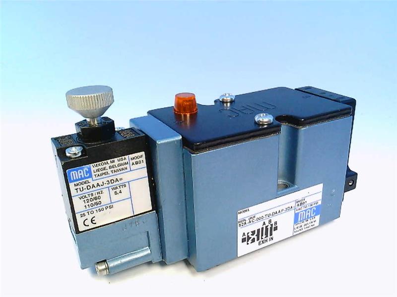 MAC VALVES INC 82A-AC-000-TU-DAAP-3DA