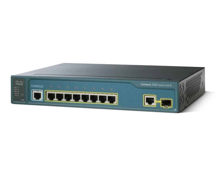 CISCO WS-C3560-8PC-S