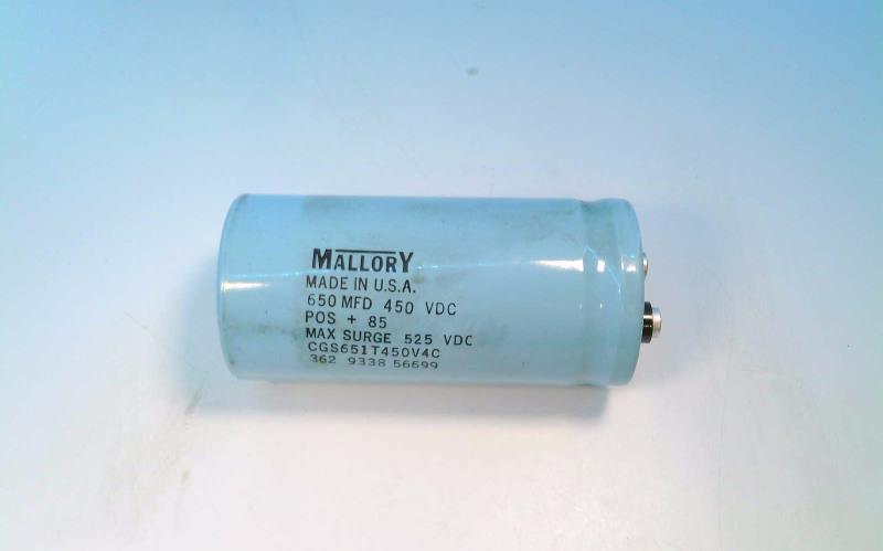 CORNELL DUBILIER CGS651T450V4C