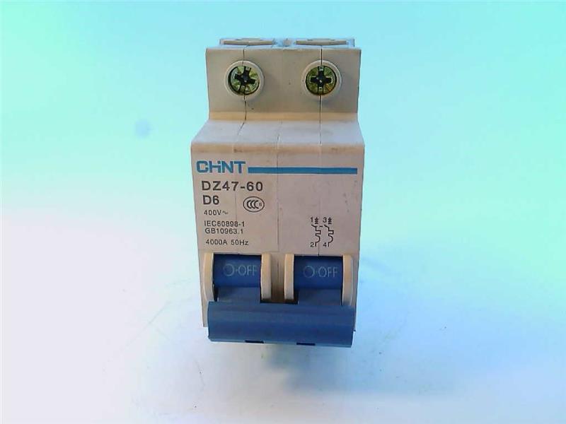 CHINT DZ47-60 2P D6