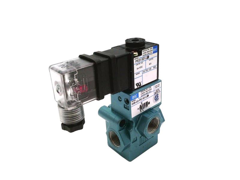 MAC VALVES INC 55B-22-PE-501JD
