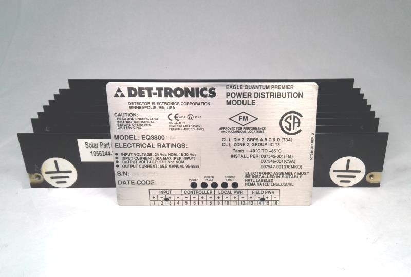 DET TRONICS EQ3800NW