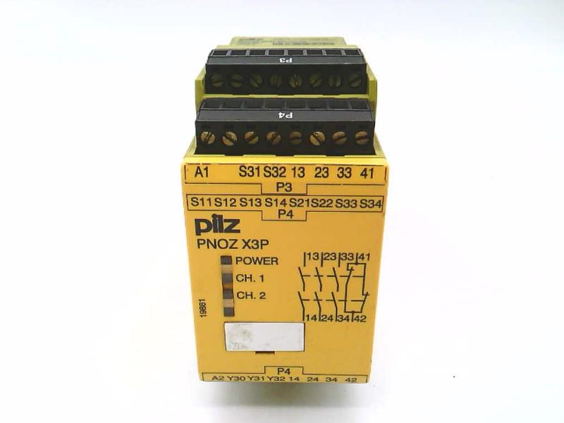 PILZ PNOZ X3P 24VDC 3N/0 1N/0 1S0