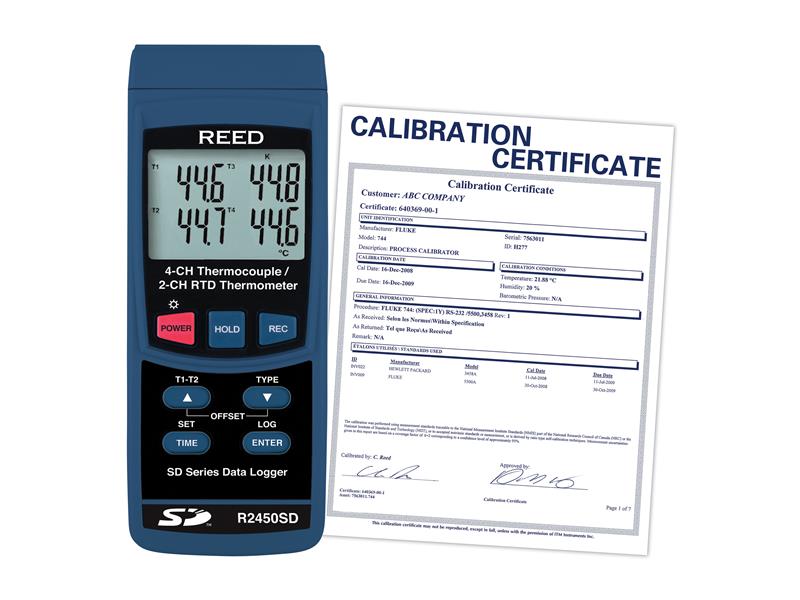 REED INSTRUMENTS R2450SD-NIST