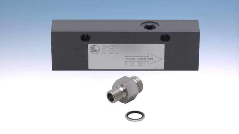 ADAPTBLOCK D16 G1/2 PVC-E40182 by EFECTOR