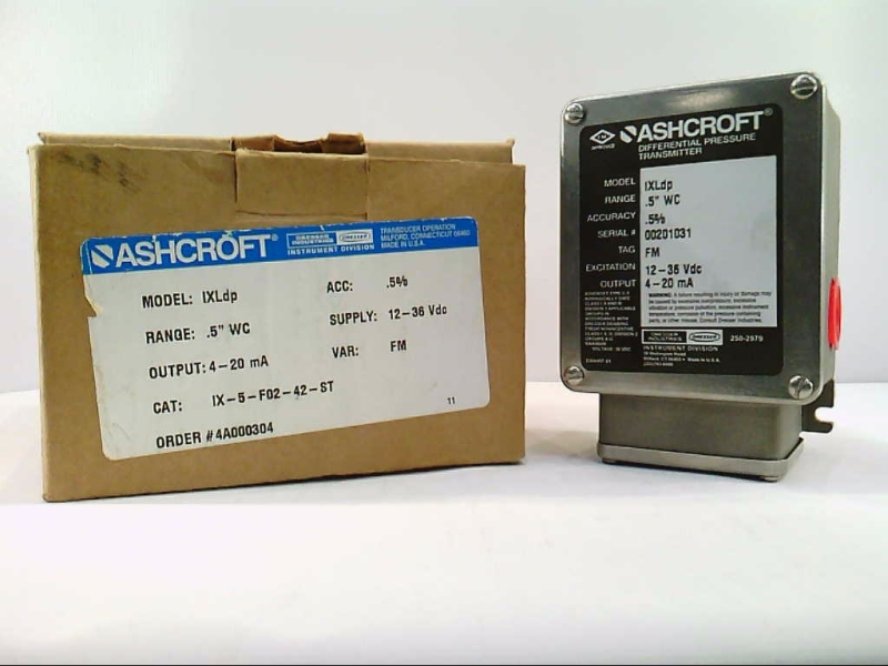 ASHCROFT IX-5-F02-42-ST-P5IW-XFM