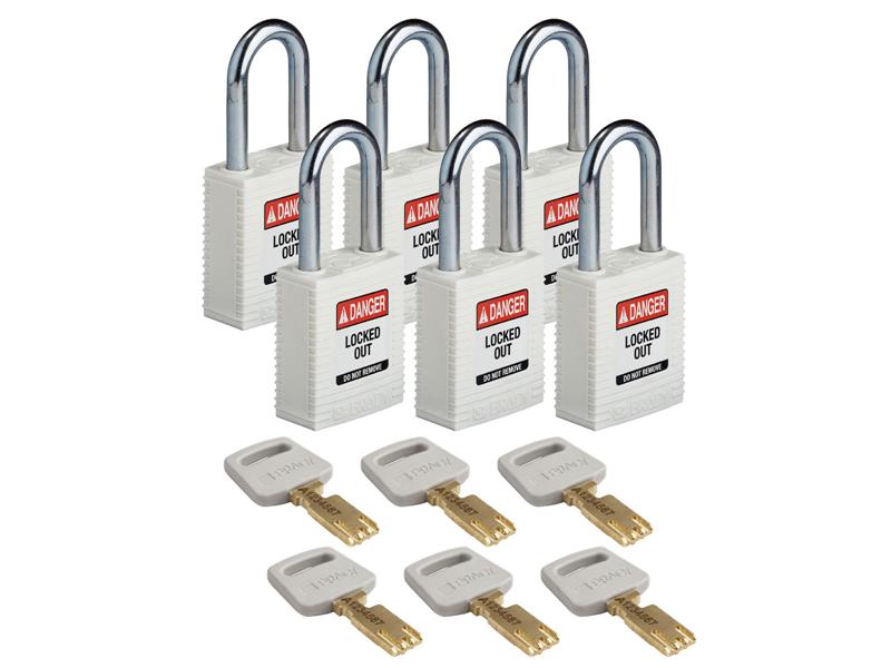 NYL-WHT-38ST-KD6PK by BRADY