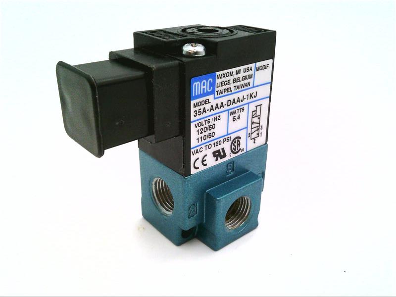 MAC VALVES INC 35A-AAA-DAAJ-1KJ