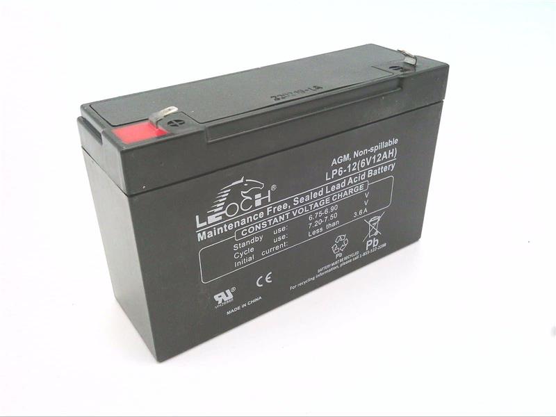 LEOCH BATTERY CORP LP6-12