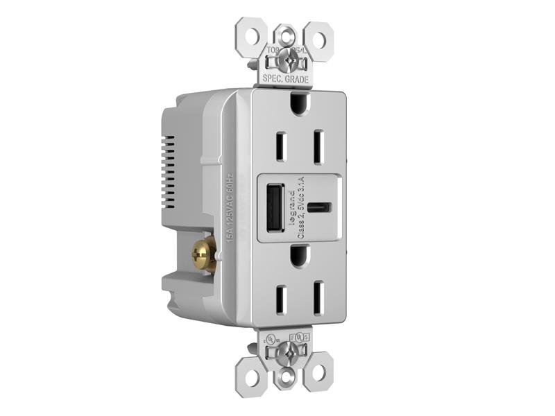 LEGRAND TR15USBACGRY